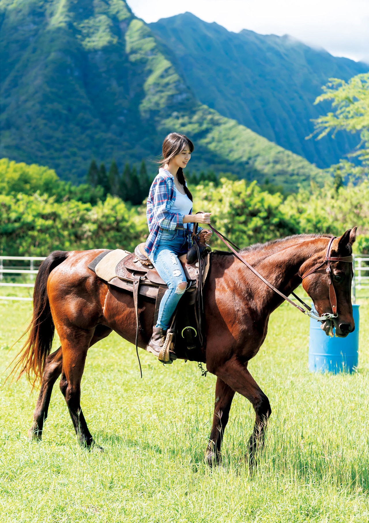 Maria Makino 牧野真莉爱, 写真集 「Maria 19」 Set.04 No.90a472