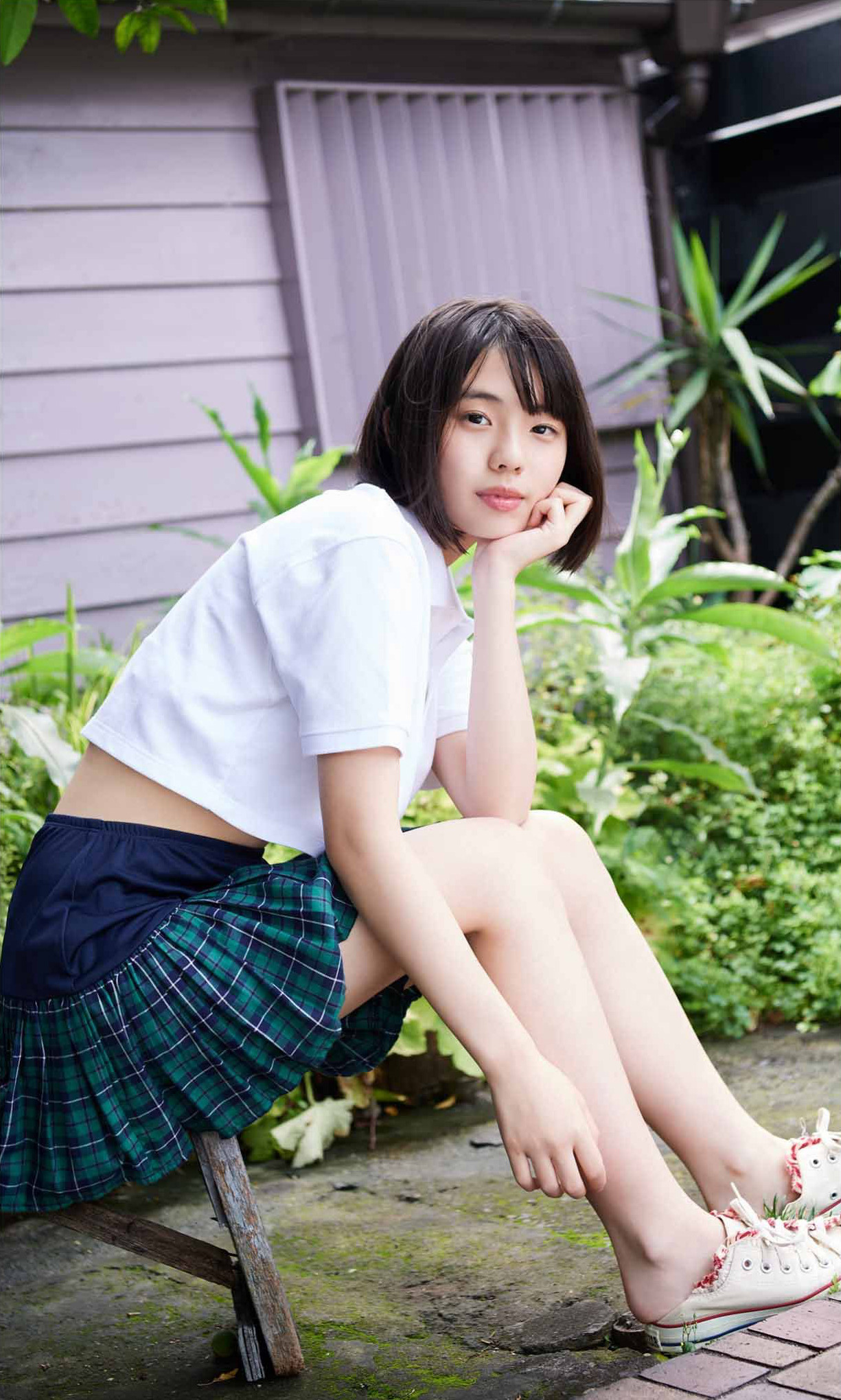 Hina Kikuchi 菊地姫奈, 周プレ Photo Book 「ススメ、夏色女子高生」 Set.01 No.9c3e6f